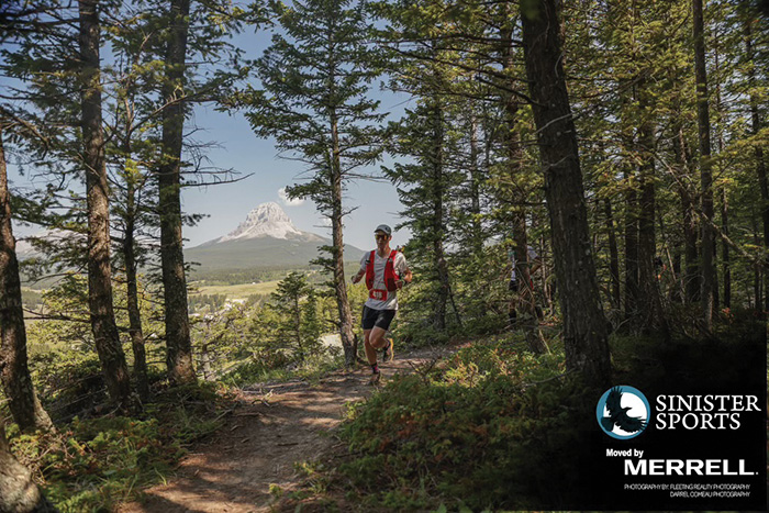 Austin in the Sinister 7 50 Mile Ultramarathon, July 2023 <br />